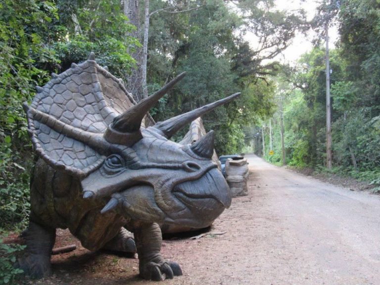O Parque dos Dinossauros já pode ser visitado