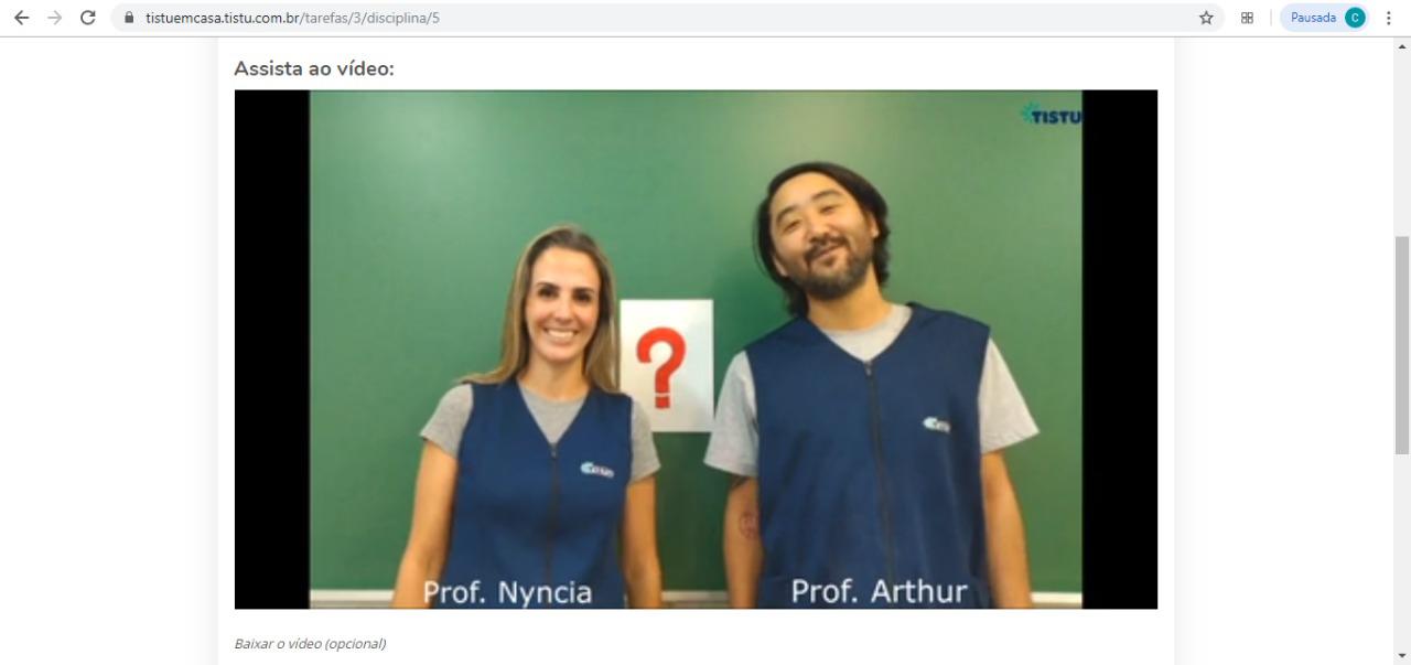 Momento de aprendizagem, adaptações e muita cooperação