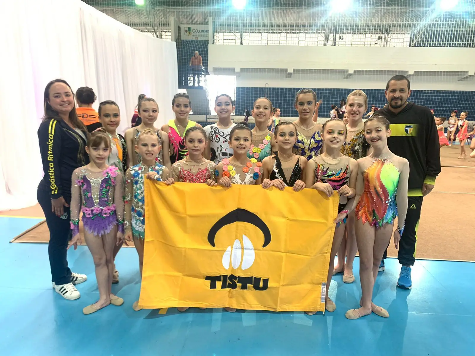 Ginastas do Tistu se destacam em eventos da modalidade 